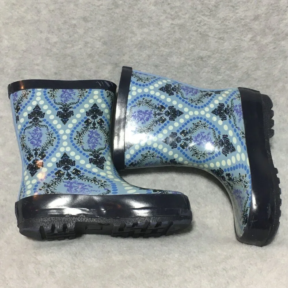 Hartstrings Toddler Rainboots Size 6 Blue